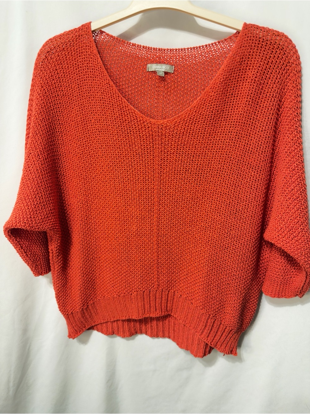 Carina Ricci Made In Italy Knit Top Size Medium